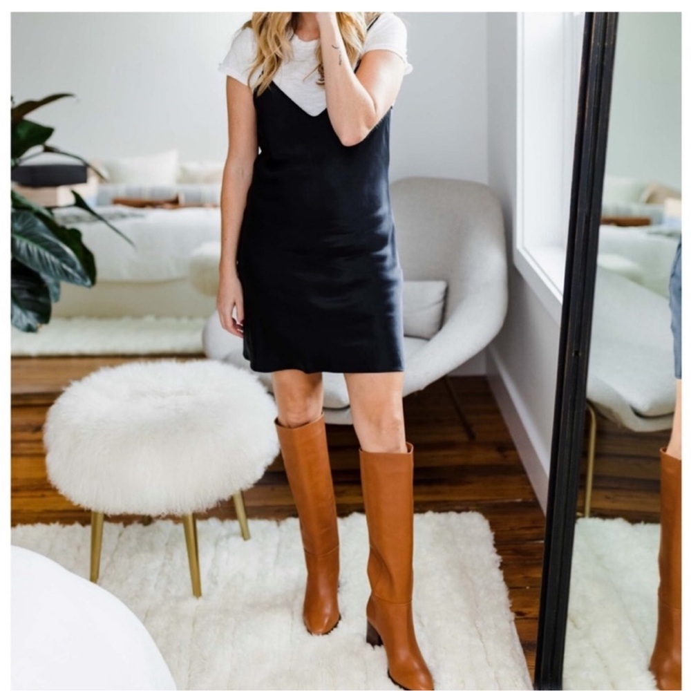 NWT and box sz 8 J. Crew Sadie boots in Toasted Wheat